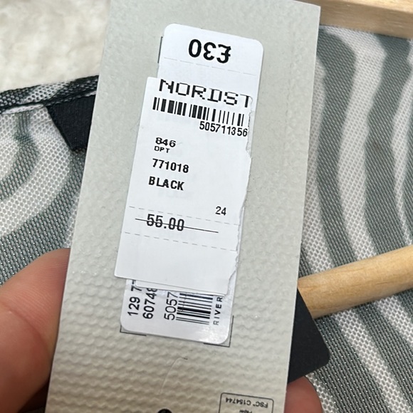 NWT River Island Womens Ruched Zebra Print Sheer Keyhole Top SIZE 24 PLUS - Picture 7 of 7